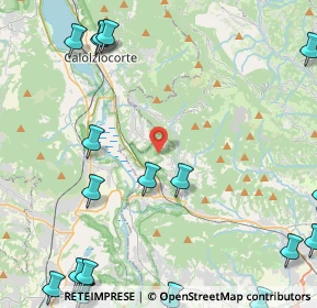 Mappa Via la Guarda di Sopra, 24034 Cisano Bergamasco BG, Italia (6.919)