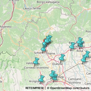 Mappa Via Ulisse Dellai, 36013 Piovene Rocchette VI, Italia (18.71429)