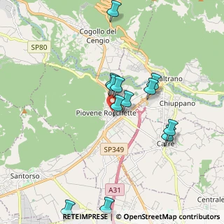 Mappa Via Ulisse Dellai, 36013 Piovene Rocchette VI, Italia (1.85)