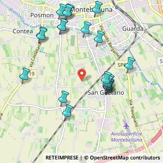 Mappa Via Storta, 31044 Montebelluna TV, Italia (1.1685)