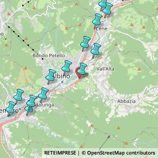 Mappa Via E. Tarantelli, 24021 Albino BG, Italia (2.675)