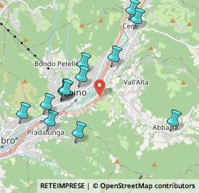 Mappa Via E. Tarantelli, 24021 Albino BG, Italia (2.06)