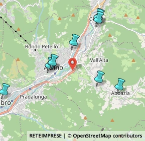 Mappa Via Tarantelli Ezio, 24021 Albino BG, Italia (2.845)