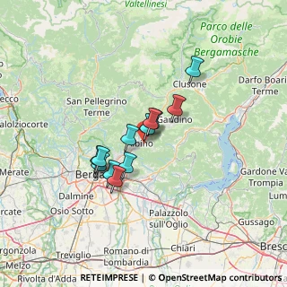 Mappa Via E. Tarantelli, 24021 Albino BG, Italia (9.575)