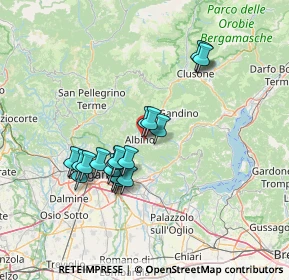 Mappa Via Tarantelli Ezio, 24021 Albino BG, Italia (12.42737)