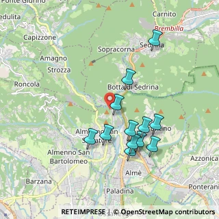 Mappa Via Ponte Clanezzo, 24031 Almenno San Salvatore BG, Italia (1.74)