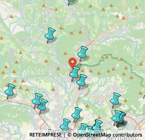 Mappa Via Ponte Clanezzo, 24031 Almenno San Salvatore BG, Italia (6.099)