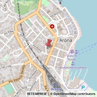 Mappa Via Trieste, 4, 28041 Arona, Novara (Piemonte)