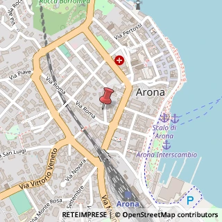 Mappa Via Trieste, 19, 28041 Arona, Novara (Piemonte)