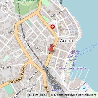 Mappa Corso liberazione 6, 28041 Arona, Novara (Piemonte)