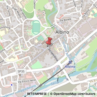 Mappa Via Giuseppe Mazzini, 80, 24021 Albino BG, Italia, 24021 Albino, Bergamo (Lombardia)