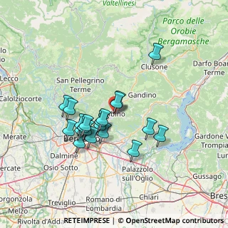 Mappa Via Sant' Anna, 24021 Albino BG, Italia (11.698)