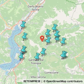 Mappa Via del Forcellino, 25060 Tavernole sul Mella BS, Italia (7.60333)