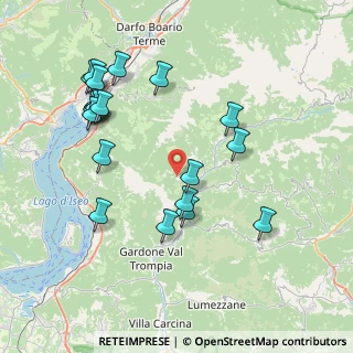 Mappa Via del Forcellino, 25060 Tavernole sul Mella BS, Italia (8.4035)