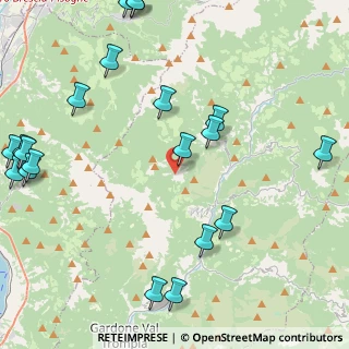 Mappa Via del Forcellino, 25060 Tavernole sul Mella BS, Italia (5.8885)