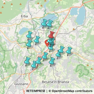 Mappa Via Montello, 23895 Nibionno LC, Italia (2.91824)