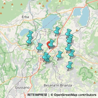 Mappa Via Montello, 23895 Nibionno LC, Italia (3.04643)
