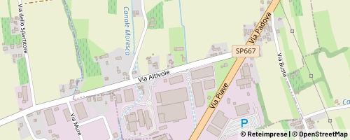 Mappa Caerano di San Marco