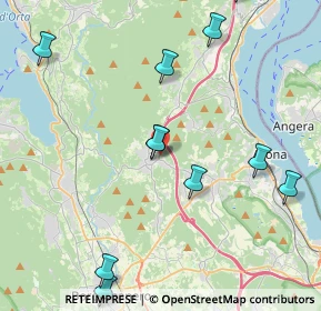 Mappa Via dell'Ussellino, 28045 Invorio NO, Italia (5.30667)