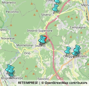Mappa Via dell'Ussellino, 28045 Invorio NO, Italia (2.56917)