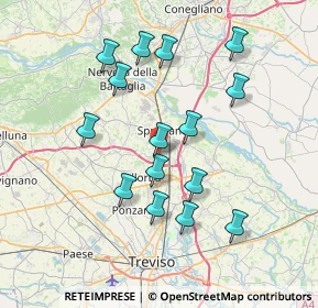 Mappa Via Papa Giovanni XXIII, 31027 Spresiano TV, Italia (7.04267)