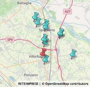 Mappa Via Papa Giovanni XXIII, 31027 Spresiano TV, Italia (2.68182)