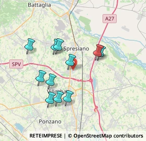 Mappa Via Papa Giovanni XXIII, 31027 Spresiano TV, Italia (3.31909)