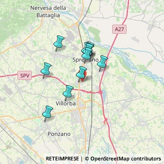 Mappa Via Papa Giovanni XXIII, 31027 Spresiano TV, Italia (2.78091)