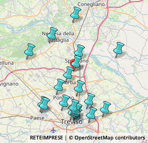 Mappa Via Gritti, 31050 Spresiano TV, Italia (8.314)