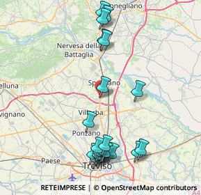 Mappa Via Gritti, 31050 Spresiano TV, Italia (9.1185)