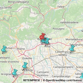 Mappa Viale Vicenza, 36063 Bassano del Grappa VI, Italia (32.34769)