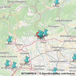 Mappa Viale Vicenza, 36063 Bassano del Grappa VI, Italia (24.215)