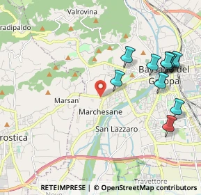 Mappa Viale Vicenza, 36063 Bassano del Grappa VI, Italia (2.30455)
