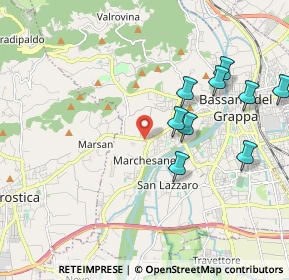 Mappa Viale Vicenza, 36063 Bassano del Grappa VI, Italia (2.48)