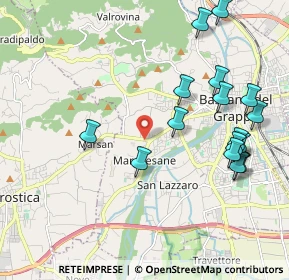 Mappa Viale Vicenza, 36063 Bassano del Grappa VI, Italia (2.24813)