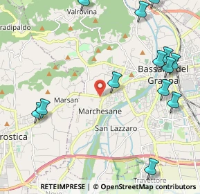 Mappa Viale Vicenza, 36063 Bassano del Grappa VI, Italia (2.72)