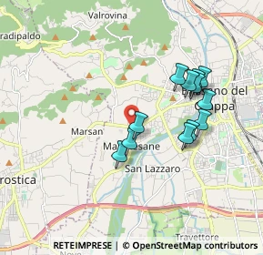 Mappa Viale Vicenza, 36063 Bassano del Grappa VI, Italia (1.60833)