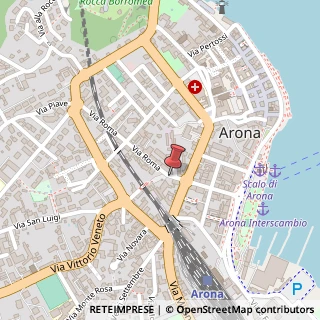 Mappa Via Trieste, 5, 28041 Arona, Novara (Piemonte)