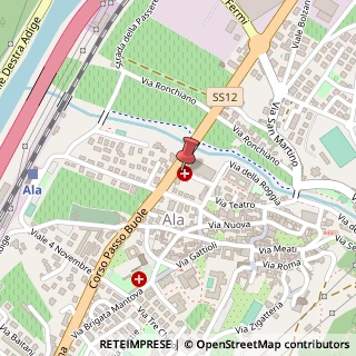 Mappa Corso Passo Buole, 13, 38061 Ala, Trento (Trentino-Alto Adige)