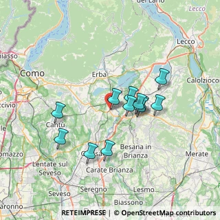 Mappa Via Alessandro Manzoni, 22045 Lambrugo CO, Italia (5.835)