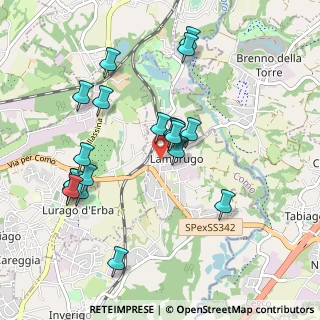 Mappa Via Alessandro Manzoni, 22045 Lambrugo CO, Italia (0.967)