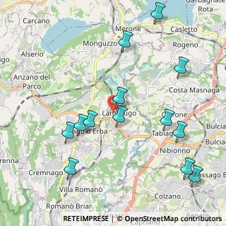 Mappa Via Alessandro Manzoni, 22045 Lambrugo CO, Italia (2.30923)