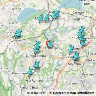 Mappa Via Alessandro Manzoni, 22045 Lambrugo CO, Italia (2.3055)