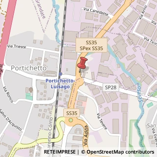 Mappa Via Risorgimento, 35, 22070 Luisago, Como (Lombardia)