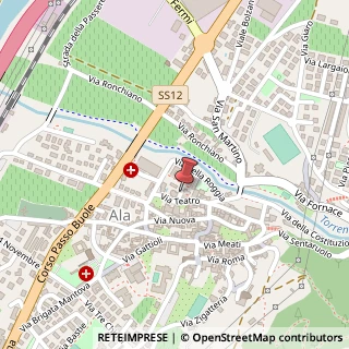 Mappa Via Teatro, 21, 38061 Ala, Trento (Trentino-Alto Adige)
