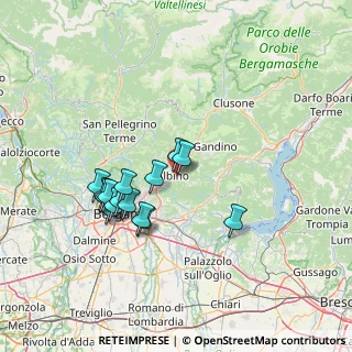 Mappa Via Santissima Trinità, 24021 Albino BG, Italia (12.66667)