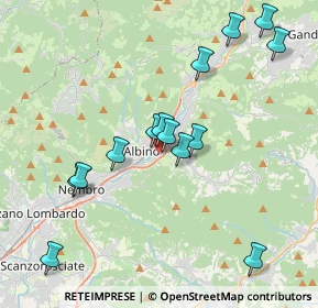 Mappa Via Santissima Trinità, 24021 Albino BG, Italia (3.95)