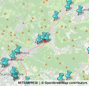 Mappa Via Santissima Trinità, 24021 Albino BG, Italia (6.406)