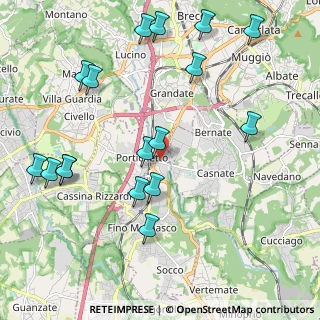 Mappa Via Gorizia, 22073 Fino Mornasco CO, Italia (2.41765)