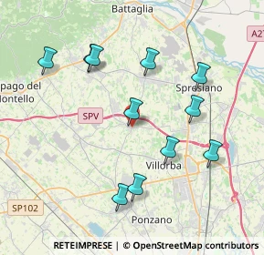 Mappa Piazza della Vittoria, 31050 Povegliano TV, Italia (3.86455)
